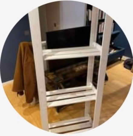 Photo of free IKEA shelf bookcase. Painted white (New Malden) #1