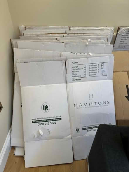 Photo of free Cardboard boxes (Ubbeston IP19) #2