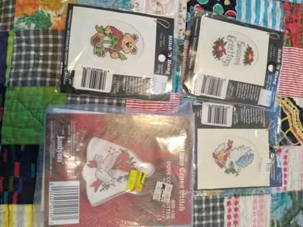 Photo of free Easy Counted X-stitch Ornament Kits (Pawtucketville / Lowell) #1