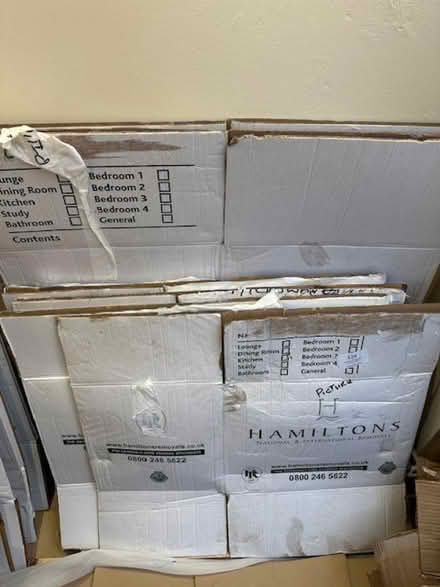 Photo of free Cardboard boxes (Ubbeston IP19) #1