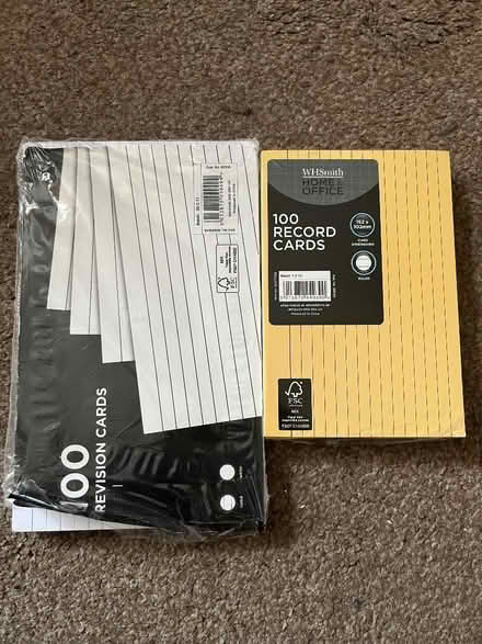 Photo of free Revision Cards (Twerton) #1