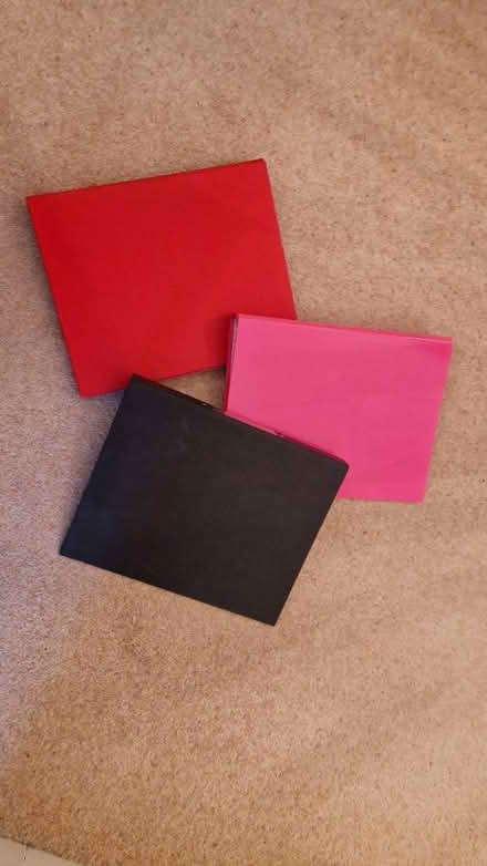Photo of free 3 Ring binders and document sleeves (Warwick) #2
