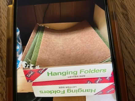 Photo of free hanging file folders (Tigard, Oregon) #2