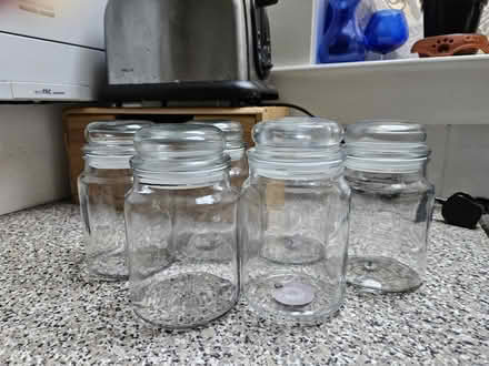 Photo of free 6 large candle jars (Edinburgh EH6) #1