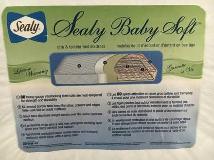 Photo of free Gently used crib mattress (Little Italy, Ottawa) #2