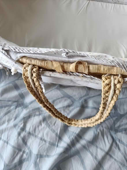 Photo of free Moses basket with mattress (Southbourne) #3