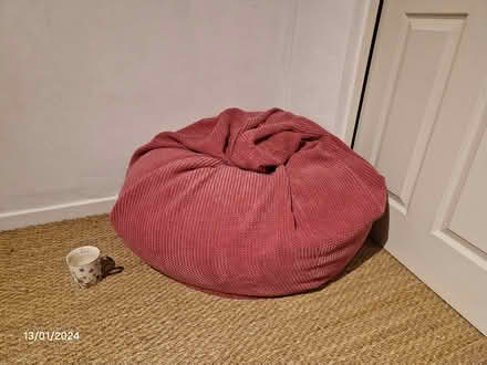 Photo of free Pink Beanbag (Frome, Somerset) #1