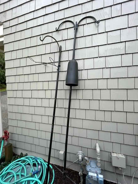 Photo of free Shepherd crook bird feeder poles (Kirkland) #2
