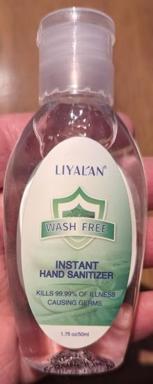 Photo of free Hand sanitizer (Beeston, notts NG9) #2