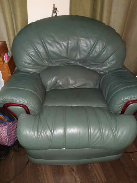 Photo of free Leather Reclining Arm Chair (Wickford) #2