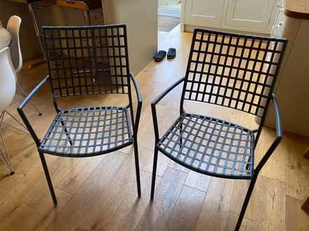 Photo of free 2 Emu brand stacking garden chairs. (Lodge Moor S10) #1