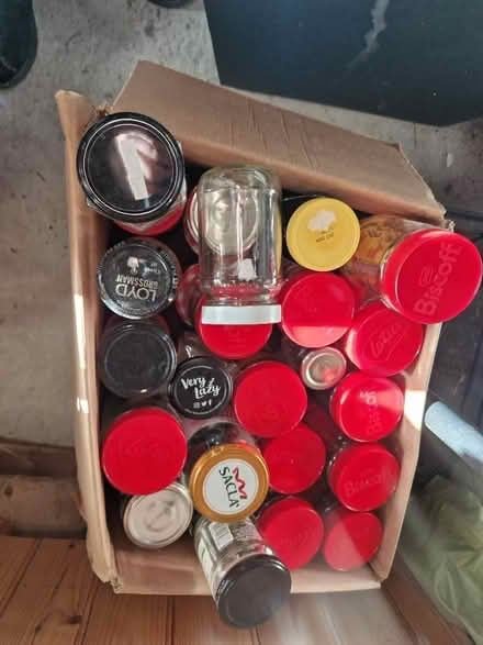 Photo of free Box of clean glass jars (Shoreham-by-Sea BN43) #1