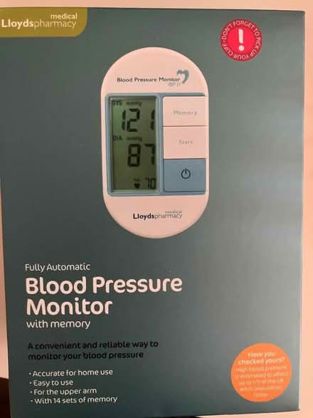 Photo of free BP monitor (no armband) (New Milton BH25) #2