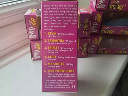 Photo of free Brooke Bond 'Bump and go' cars (Whyke, Chichester) #2