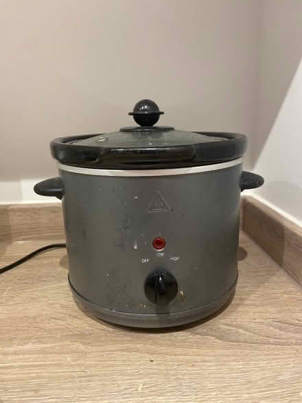 Photo of free Slow cooker (pot inside cracked + plug missing) (Castlefield M5) #1