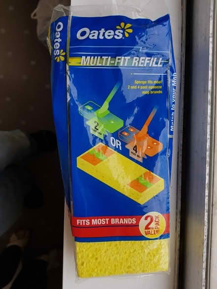 Photo of free Oates multi-fit sponge mop refill (Mount Waverley) #1