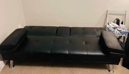 Photo of free Futon Sofa bed (Sandhurst) #2