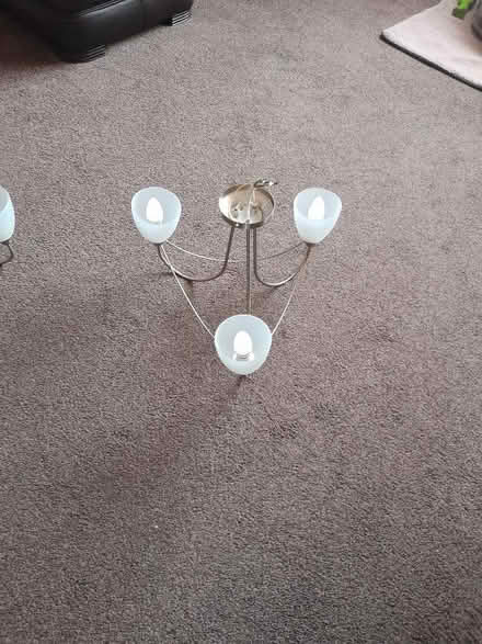 Photo of free Two light fittings (Bowerham LA1) #1
