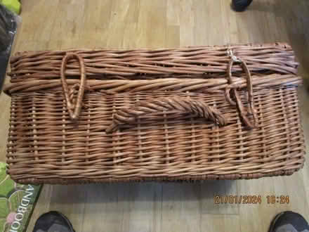 Photo of free Wicker hamper (Old Basing RG24) #4
