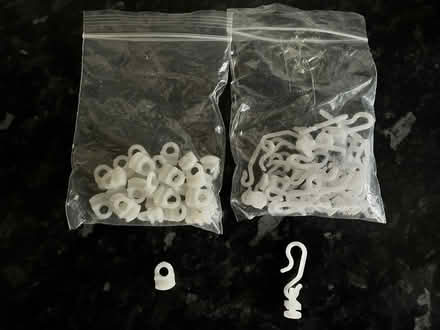 Photo of free Shower curtain gliders (NR3) #2