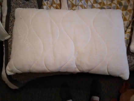 Photo of free 2 x cream colour Foam pillows (Wick estate wickford. SS12) #3