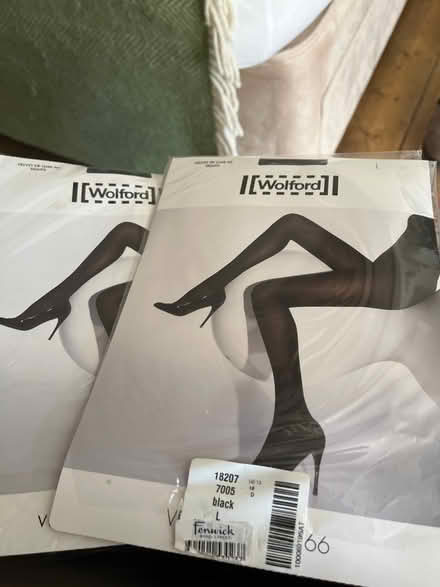 Photo of free 2 pairs unworn wolford tights (Blewbury) #1