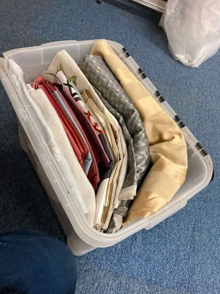 Photo of free Box of fabric remnants (Jarvis Brook Crowborough) #1