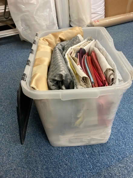 Photo of free Box of fabric remnants (Jarvis Brook Crowborough) #2