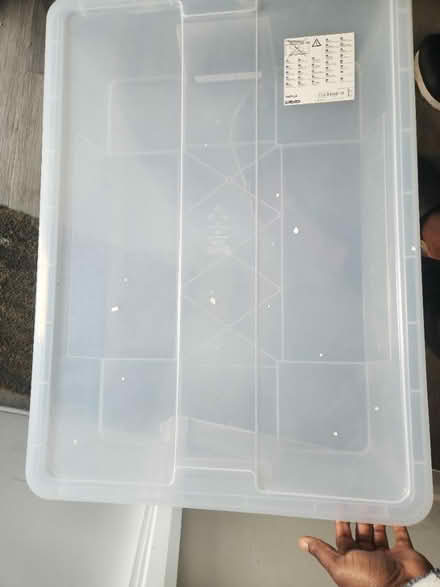 Photo of free Plastic storage container (Bradville) #2