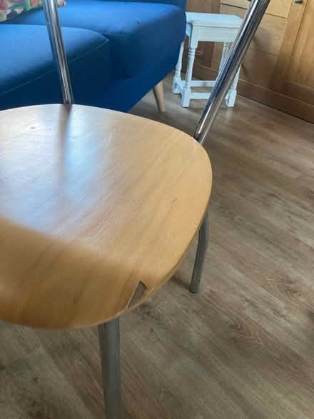 Photo of free Small kitchen table and 3 chairs. (Bunbury CW6) #1