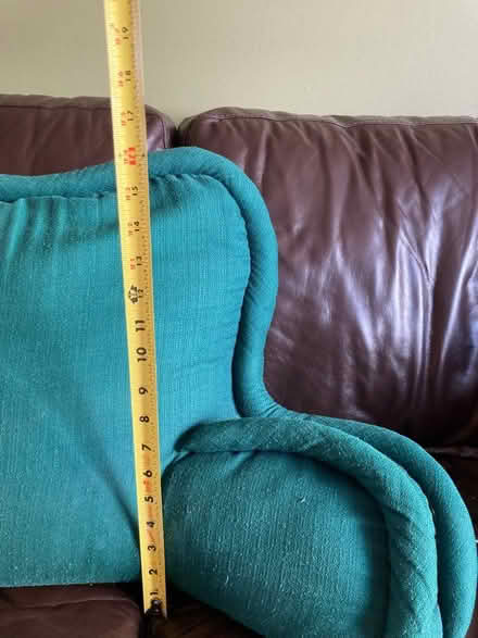 Photo of free Green lounger pillow (Barracks Road area) #2