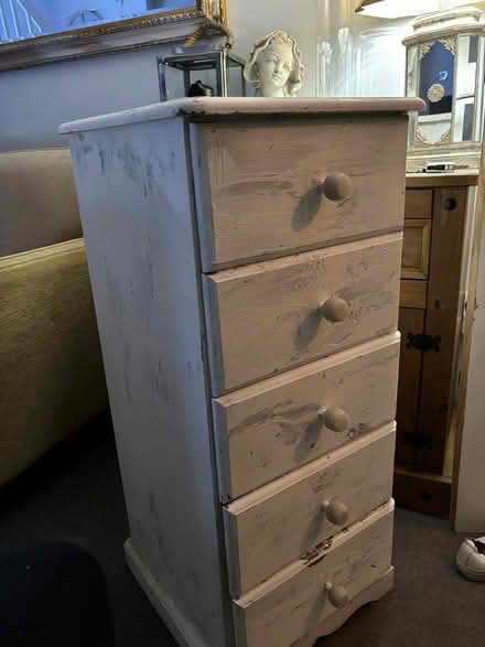 Photo of free 5 drawer solid pine unit (BS21 clevedon) #3