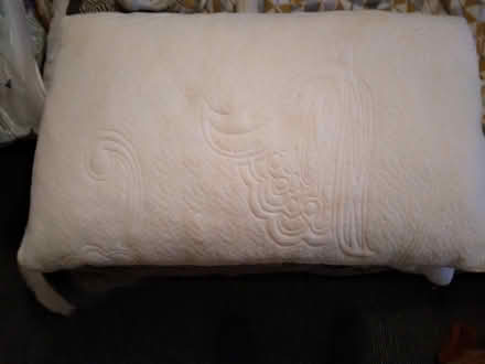 Photo of free 2 x cream colour Foam pillows (Wick estate wickford. SS12) #2