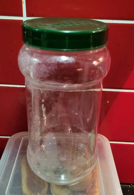 Photo of free Plastic Storage Jar (Heston UB2) #1