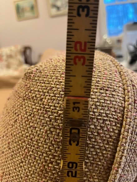Photo of free 6’ rolled arm sofa (Chesterbrook Rd and Albemarle) #4