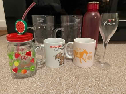 Photo of free Mugs, glasses, bottle etc (Fairfield LA1) #2