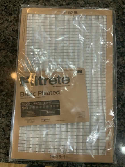 Photo of free 2 Furnace Filters 16x25x1 (North End, Louisville) #1