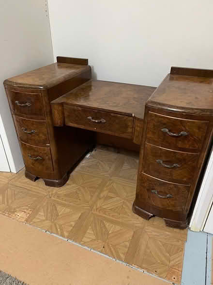 Photo of free Burr walnut dressing table (Oxford OX2) #1