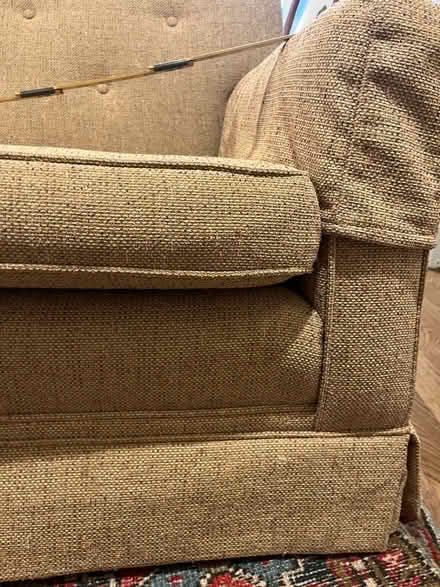 Photo of free 6’ rolled arm sofa (Chesterbrook Rd and Albemarle) #3
