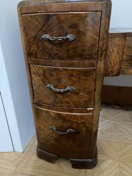 Photo of free Burr walnut dressing table (Oxford OX2) #3