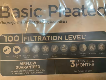 Photo of free 2 Furnace Filters 16x25x1 (North End, Louisville) #2