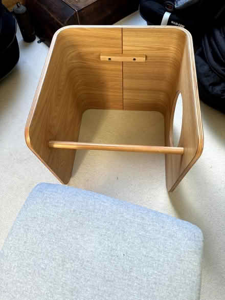 Photo of free Wooden cat bed with cushions (Lodge Moor S10) #1