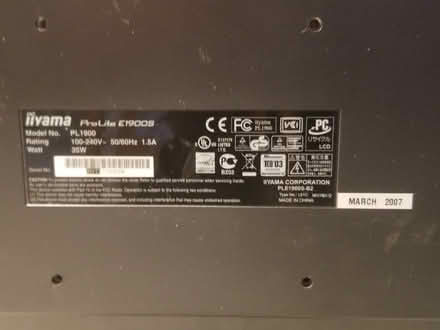 Photo of free Monitor (Mottram SK14) #1