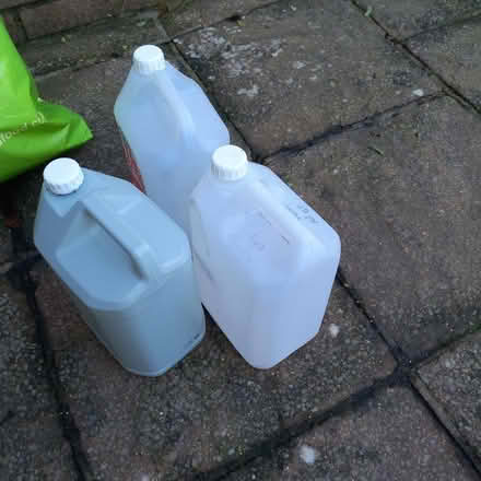 Photo of free 5 litre empty liquid containers (Emsworth PO10) #1