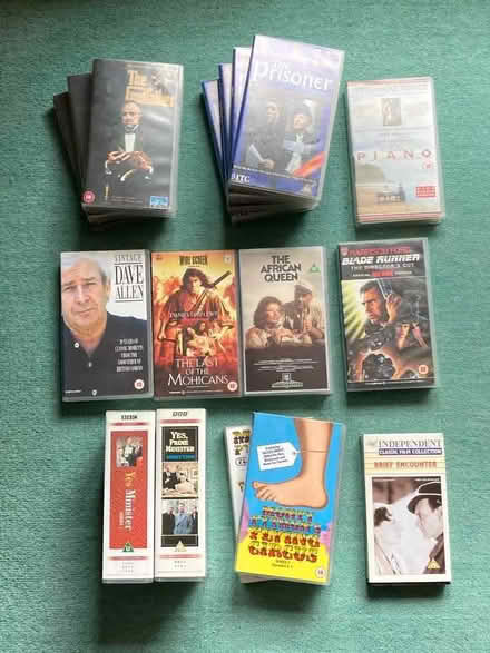 Photo of free VHS tapes (Wokingham RG40) #1