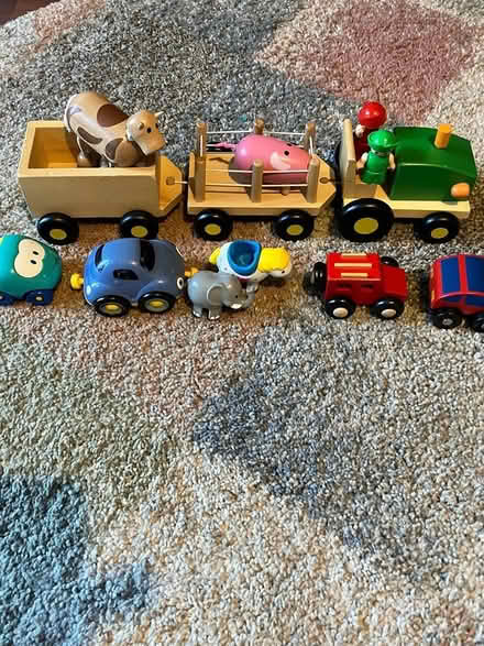 Photo of free Set of wooden toys Hanwell (Hanwell, Poets Corner Area) #1