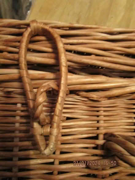 Photo of free Wicker hamper (Old Basing RG24) #3