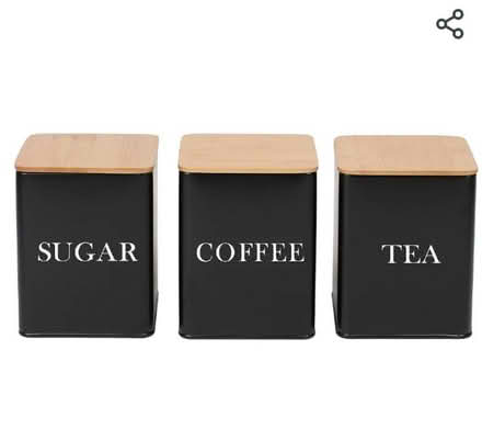 Photo of Tea, coffee, sugar canisters (Stoke on trent) #1