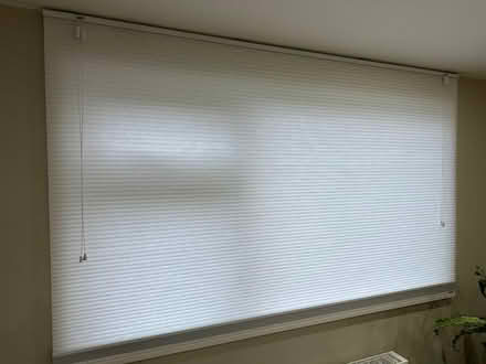 Photo of free Night & Day Duo Pleated Blind 1840x1120mm (Lodge Moor S10) #1