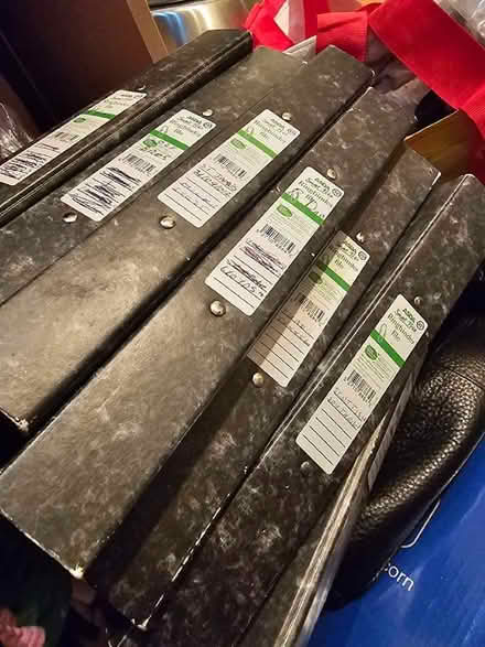 Photo of free Asda ringbinder files x 7 (Giffnock G46) #1
